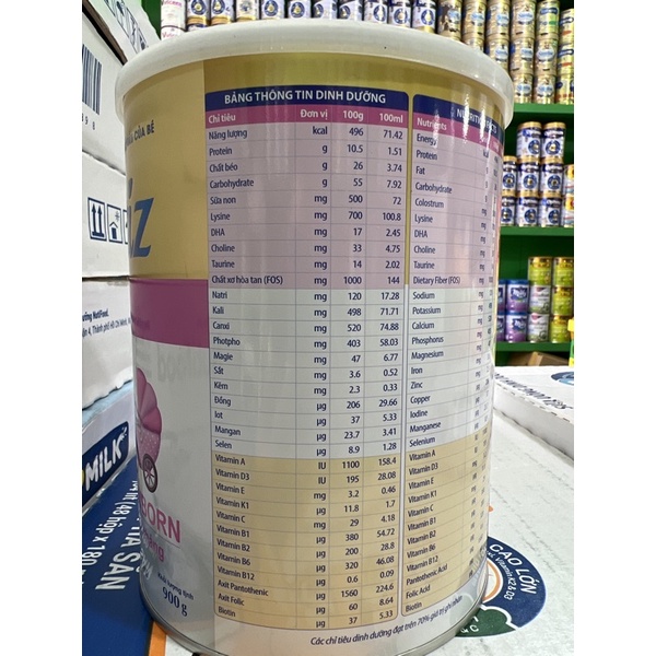 Sữa Bột Merrikiz Gold Newborn 900g.