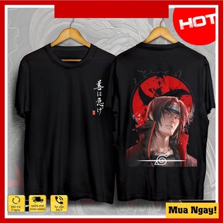 THANH LÝ Áo Anime in hình Uchiha Itachi - Áo Naruto siêu đẹp, giá rẻ nhất