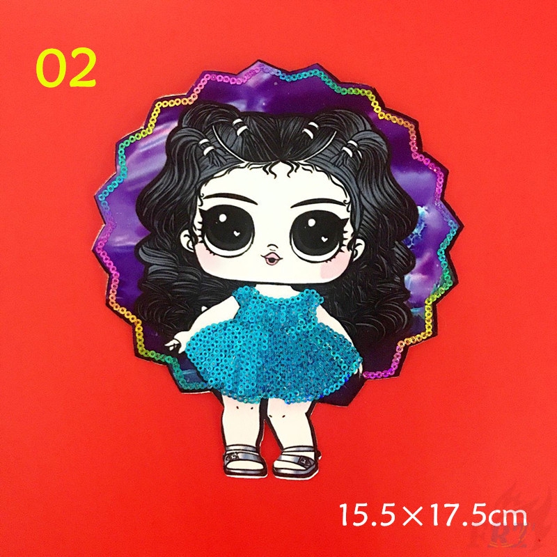 ☸ Game：LOL Suprise Patch ☸ 1Pc Sequins Girl Diy Sew On Patch（LOL Suprise - Series 04）