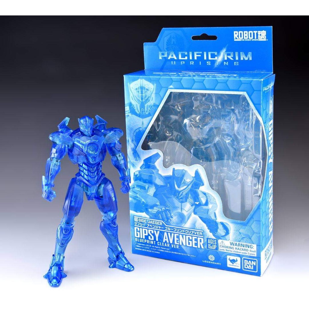 Mô hình Nhật Bản Robot Spirits Gipsy Avenger Blueprint Clear ver