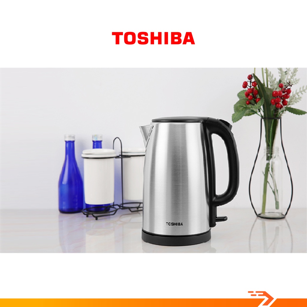 [Mã ELHADEV giảm 4% đơn 300K] Bình Đun Siêu Tốc Toshiba KT-17SH2NV 1.7 Lít - Bảo Hành Chính Hãng