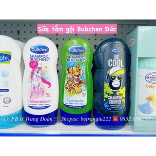 Sữa tắm gội Bubchen nội địa Đức 230ml