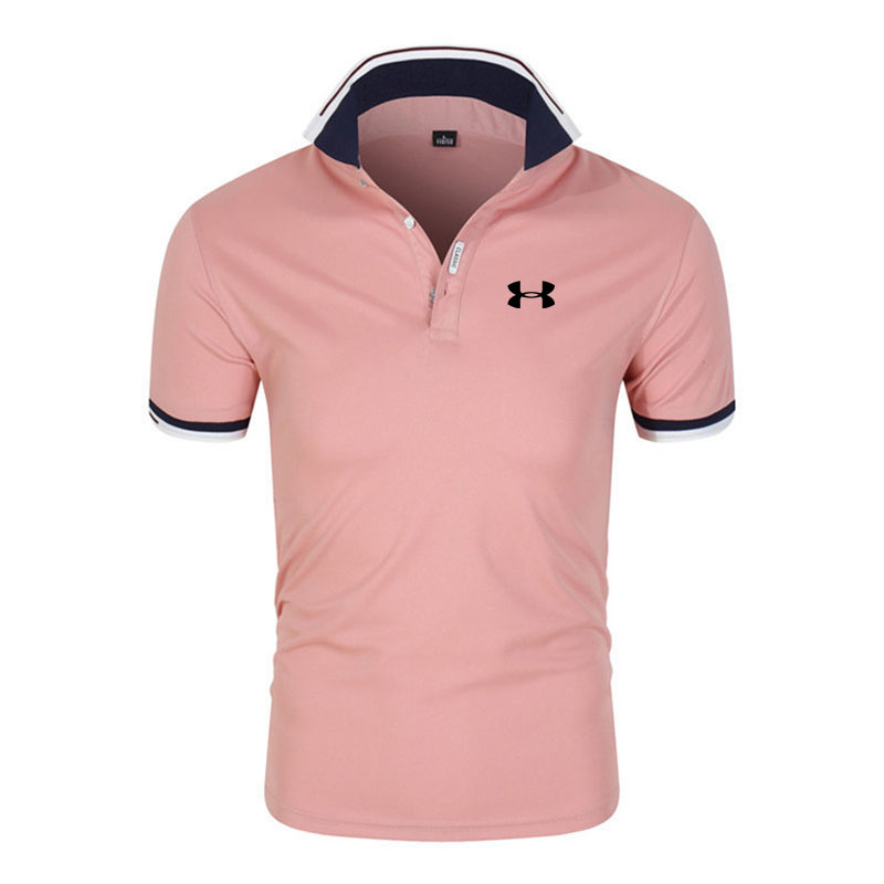 UNDER ARMOUR áo polo Ngắn Tay Phong Cách Hàn Quốc Năng Động Dành Cho Nam