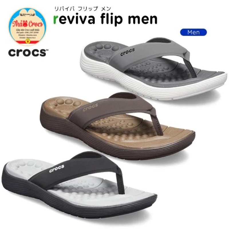Dép kẹp, xỏ ngón Reviva Cross cho nam