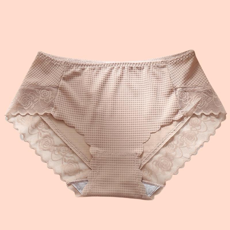 Quần Lót Nữ Cotton Viền Ren SU Official, Quần Xì Ren Nâng Mông 2097
