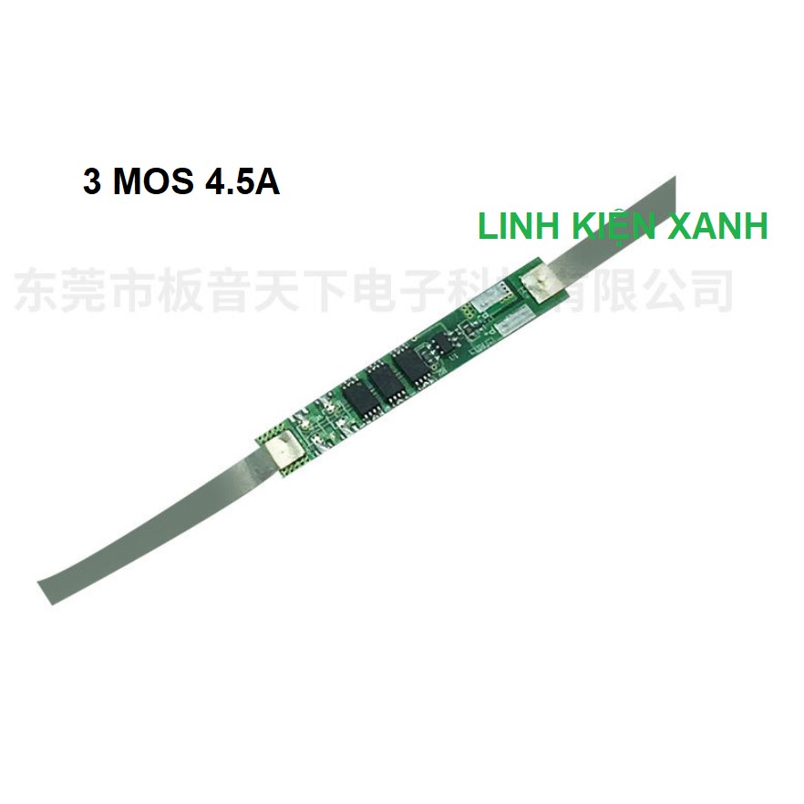 Mạch 1s bảo vệ 3.7v cho pin Li-ion 18650