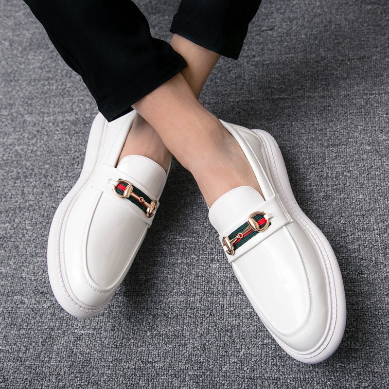 men leather shoe leather shoes for men formal shoes for men loafers White leather shoes men oxford shoes office shoes loafer  mens leather shoes loafer shoes for men,mens formal shoes Korean leather shoes