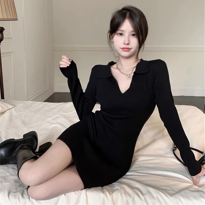 [Mã FAMARAL1 giảm 10K đơn 50K] VÁY BODY CỔ TRỤ TAY DÀI / ĐẦM ÔM CỔ TRỤ | BigBuy360 - bigbuy360.vn