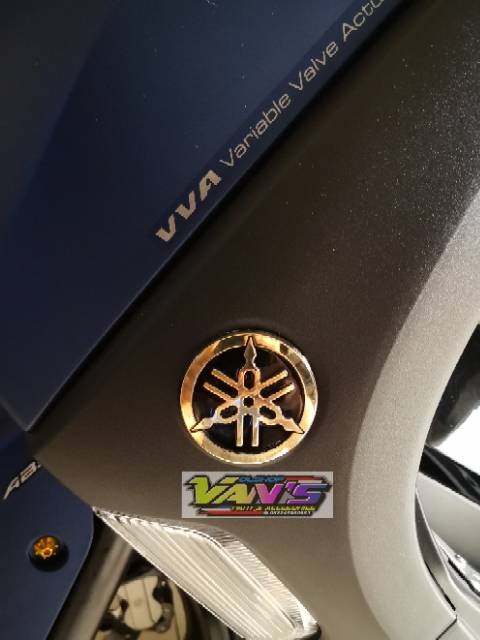 Logo Yamaha 3D 5cm cho Nmax Old & Nmax 2020-2024 Tấm Phụ tùng chính hãng Yamaha chính hãng