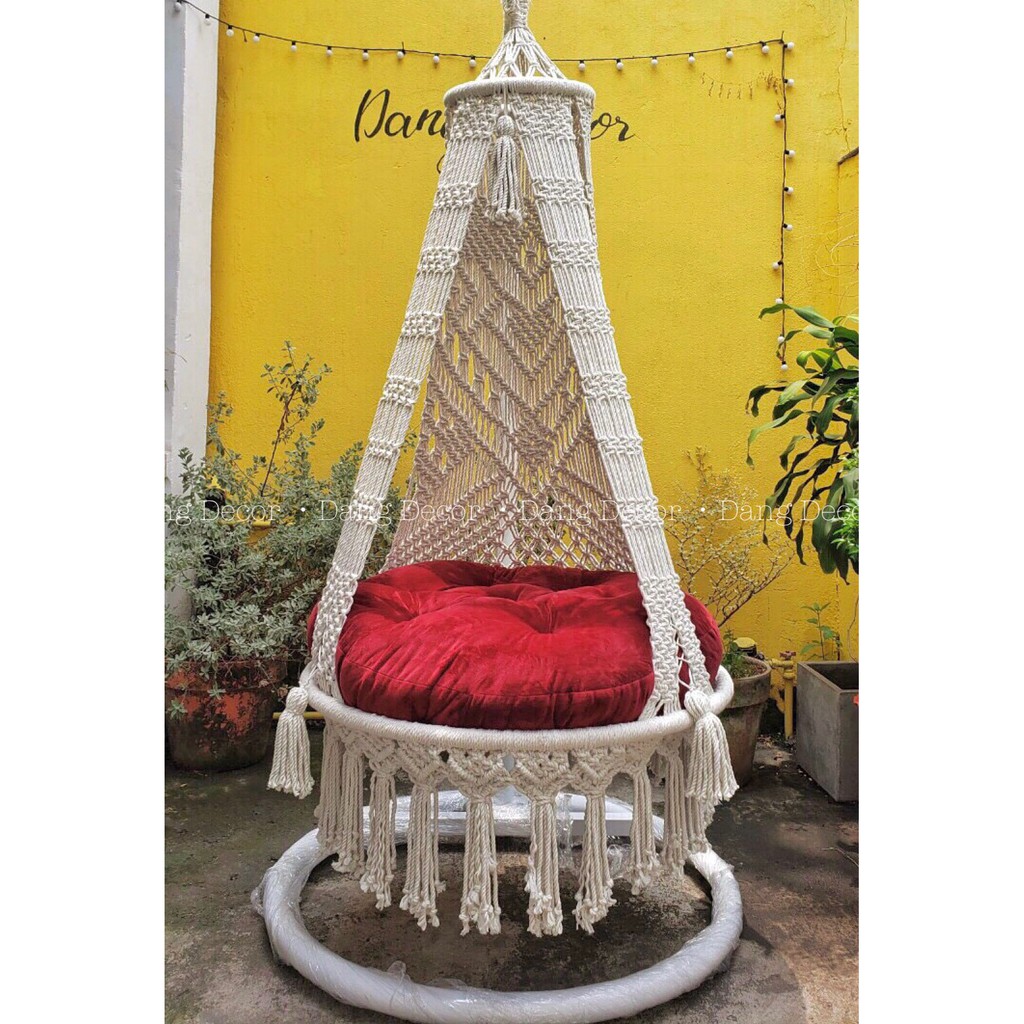 Xích đu công chúa macrame