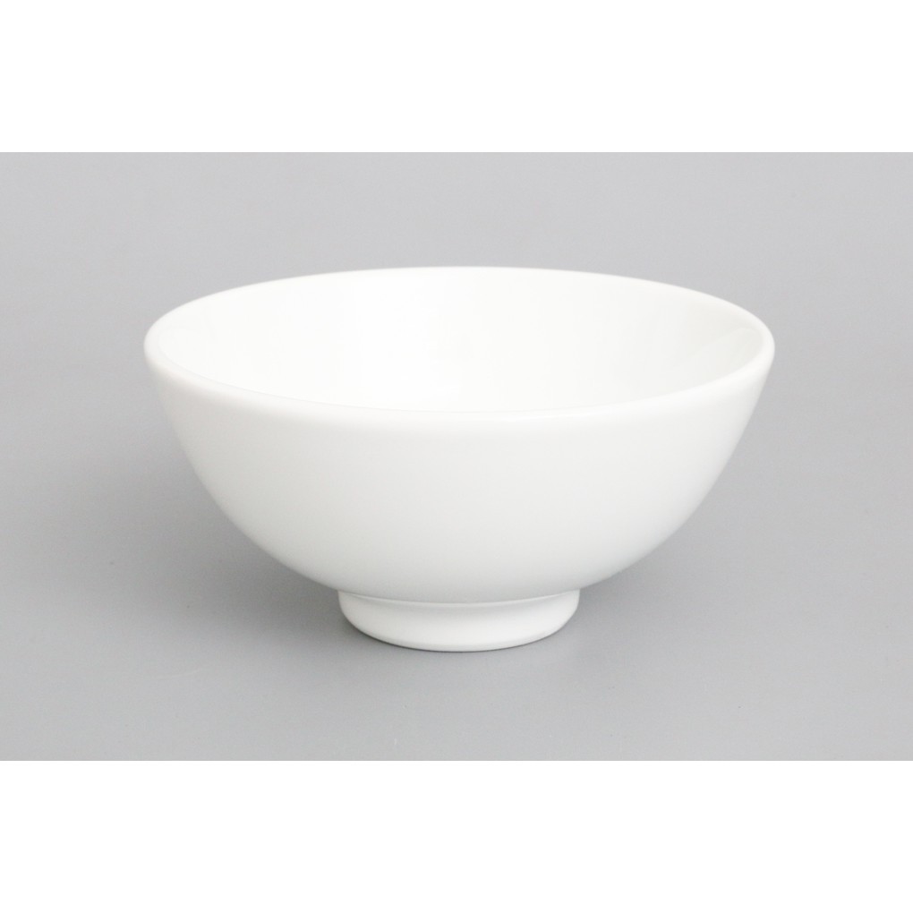 Combo 5 chén cơm sứ màu trắng Chuan Kuo (CK)