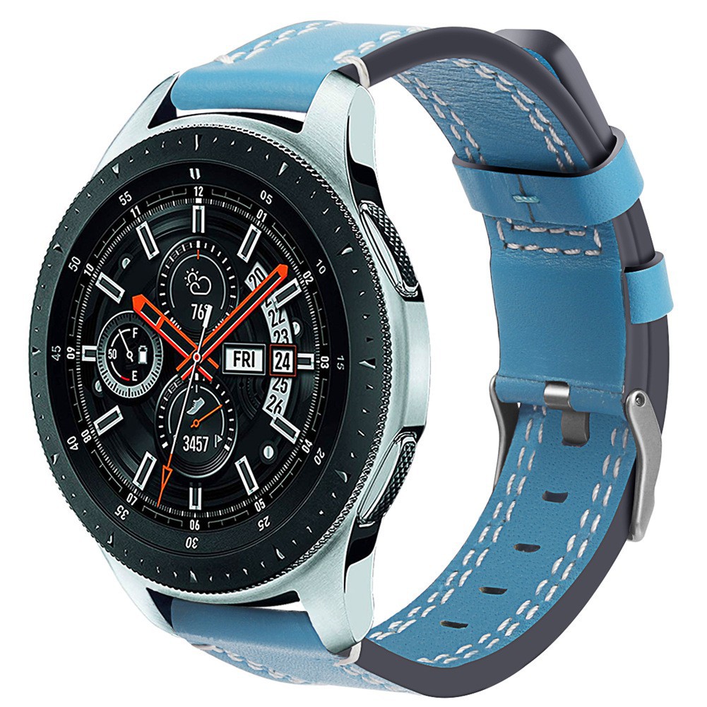 Dây da thay thế cho dây đeo đồng hồ thông minh Samsung Galaxy Watch 46mm SM-R800