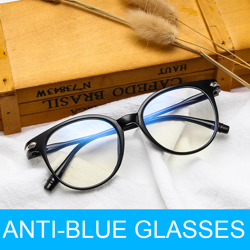 Anti-Blue Round Glasses Eyeglasses Anti Radiation Reading glasses