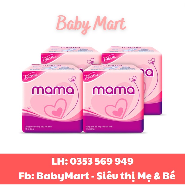 Băng vệ sinh Diana MAMA