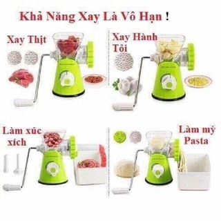 Máy xay thịt quay bằng tay