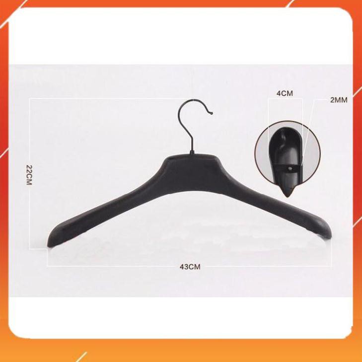 COMBO 50 MÓC ÁO NHỰA NAM VAI TO- móc treo quần áo- mắc kẹp cho shop thời trang