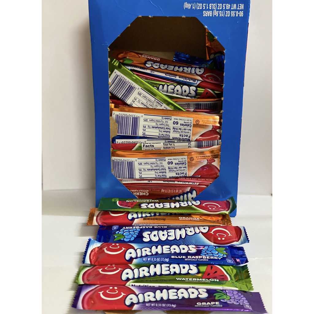 Kẹo dẻo trái cây Air Heads của Mỹ