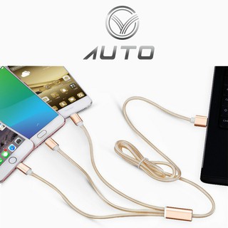 { GIÁ HỦY DIỆT } CÁP DÙ SẠC NHANH 3 TRONG 1 TYPE C - MICRO USB - LIGHTNING BASEUS [ BẢO HÀNH 1 ĐỔI 1 ]