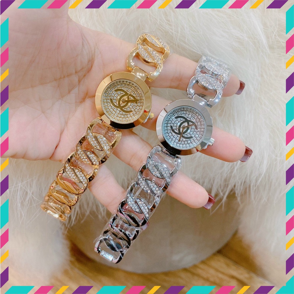 Đồng hồ CHANLE nữ dây kim loại thiết kế tinh tế sang trọng, chống nước , bảo hành 12 tháng