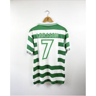 RETRO CELTIC 1997 CHỦ SHIRT X LARSSON Celtics Retro Jersey