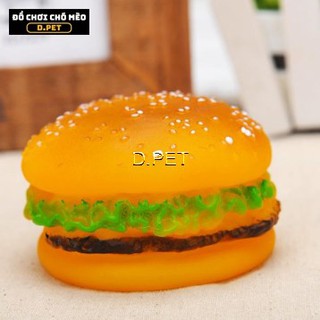 Bánh Hamburger đồ chơi cho chó mèo
