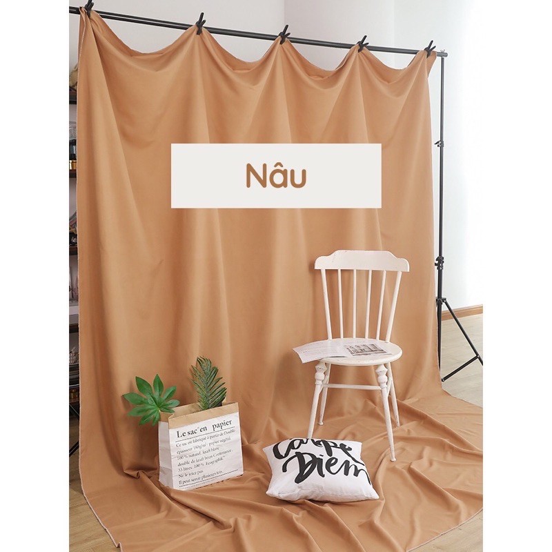 Vải phông nền chụp ảnh mẫu lookbook, livestream khổ lớn (Nhiều màu) - Shop28