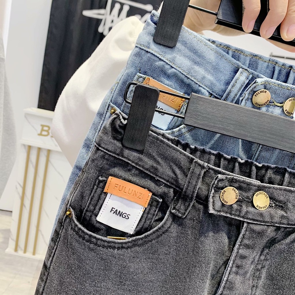 Quần jean DADUHEY lửng phong cách năng động thời trang trẻ trung dành cho nữ