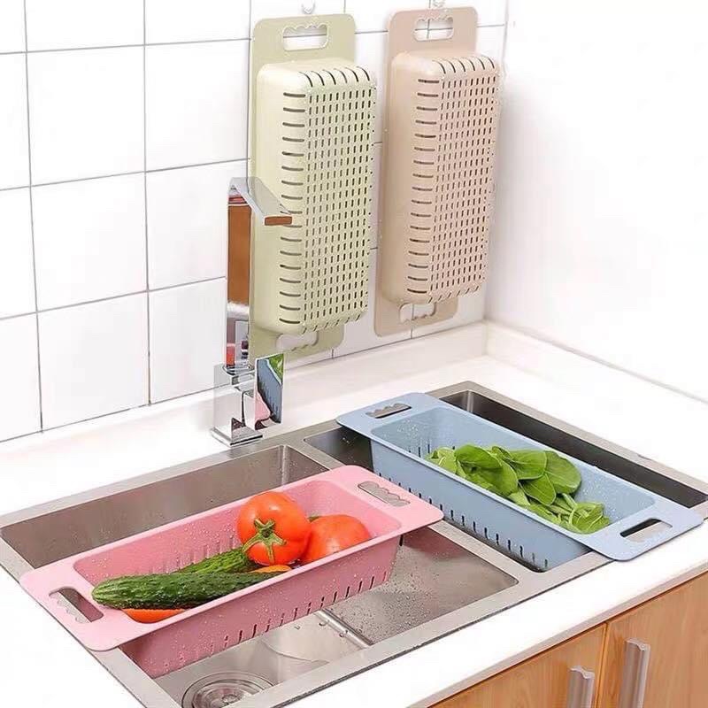 RỔ GÁC BỒN RỬA CHÉN THÔNG MINH- ĐIỀU CHỈNH ĐƯỢC CHIỀU DÀI.