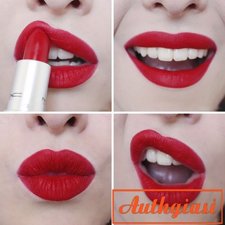 Son lì Mac Ruby Woo chính hãng màu Đỏ Ruby huyền thoại