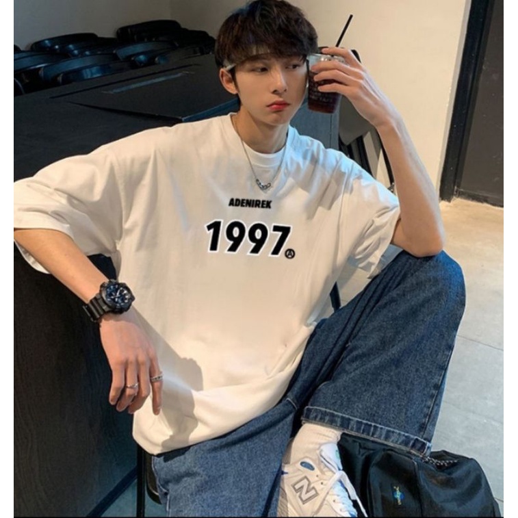 Áo thun tay lỡ nam nữ, áo phông unisex form rộng chất cotton mát mịn thấm hút mồ hôi in hình gai điện