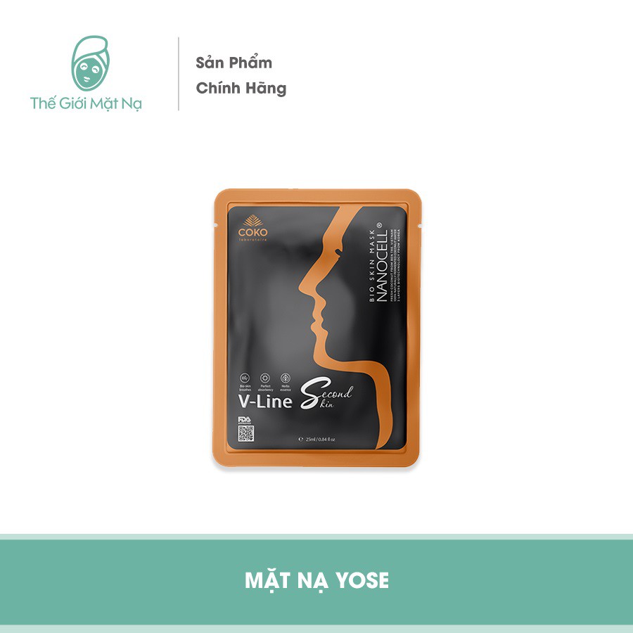 Mặt nạ tái tạo collagen Yose sinh học V-line