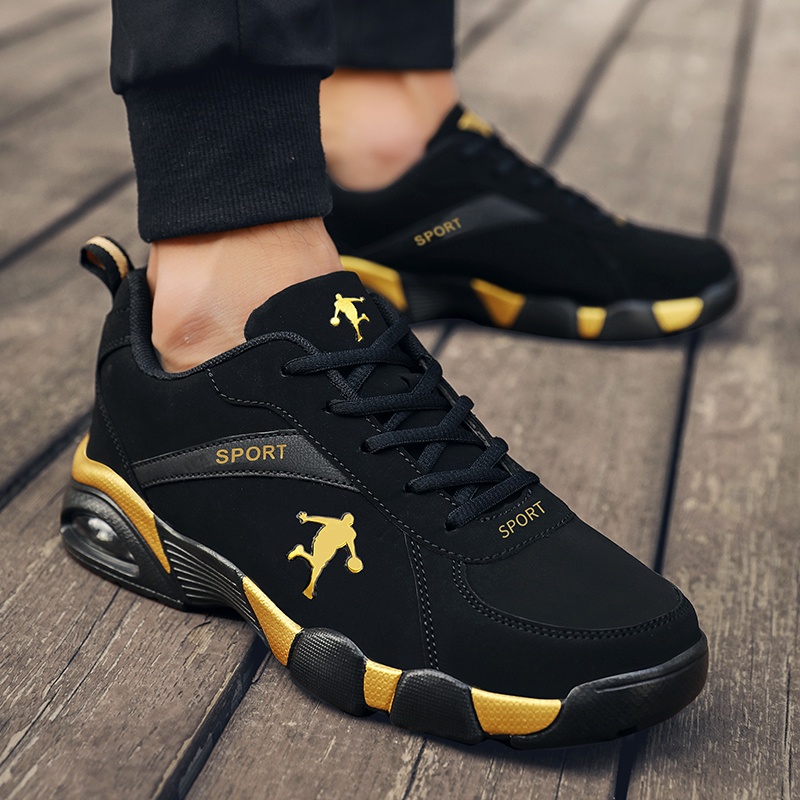 Giày Thể Thao Cổ Thấp Có Đệm Khí Chống Trượt Thời Trang Cho Nam