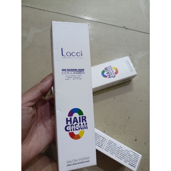 Nhuộm lacei trắng 0/00 giúp hỗ trợ nên nền màu tóc nhanh hơn