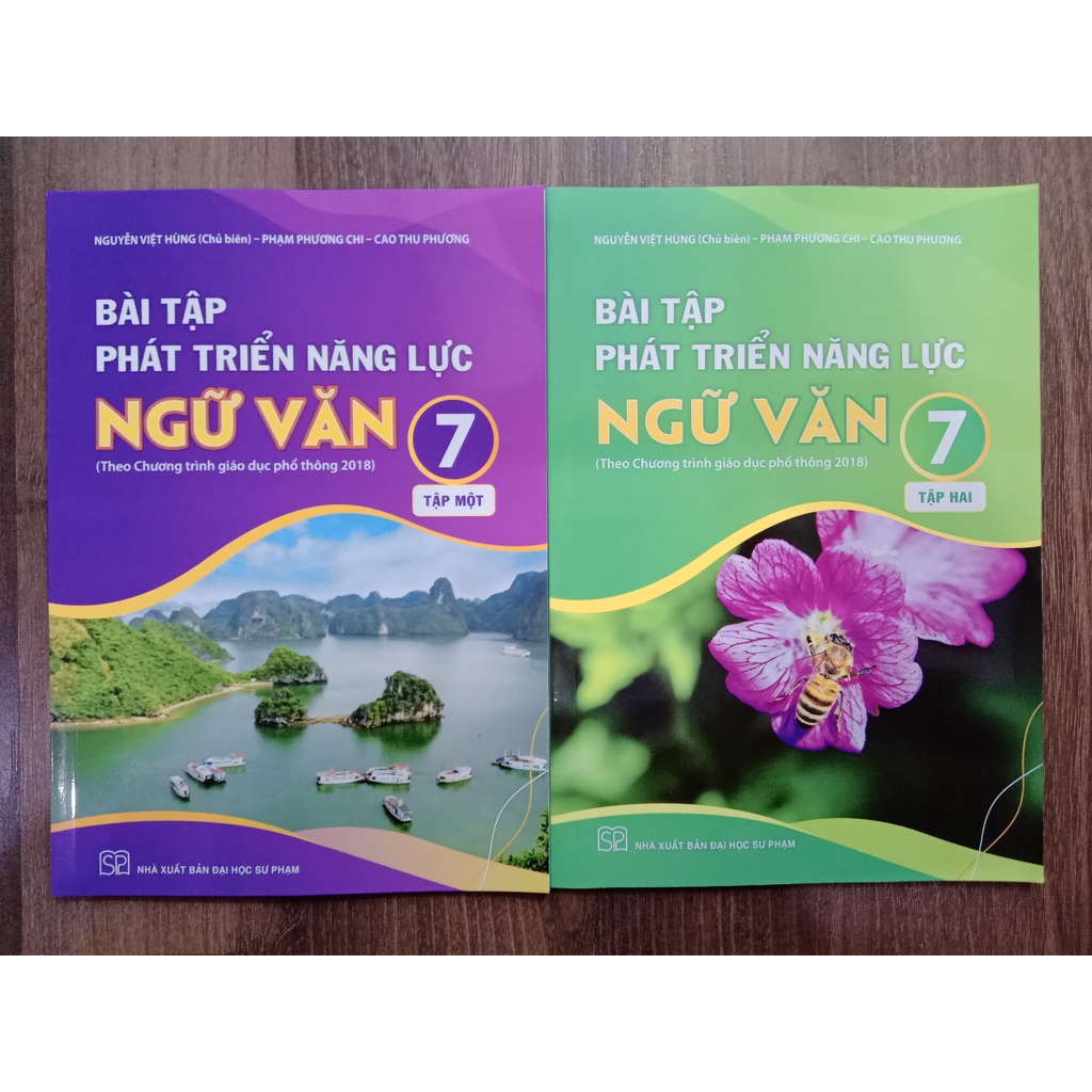 Sách - Combo Bài tập phát triển năng lực ngữ văn 7 ( T1 + T2 ) ( KN )
