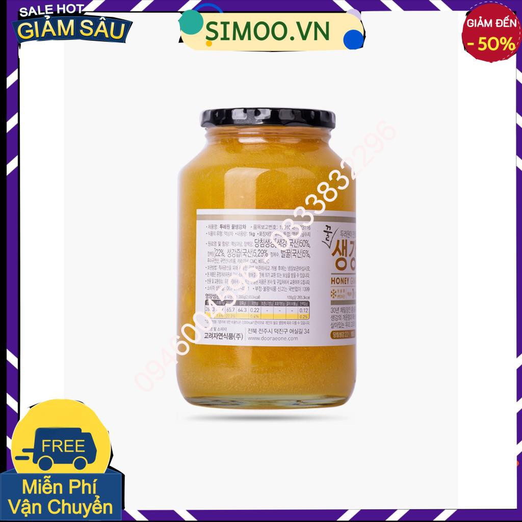 💥 ⚡ SẢN PHẨM YÊU THÍCH 💥 ⚡ [Dooraewon] Trà gừng mật ong 1kg - 꿀생강차