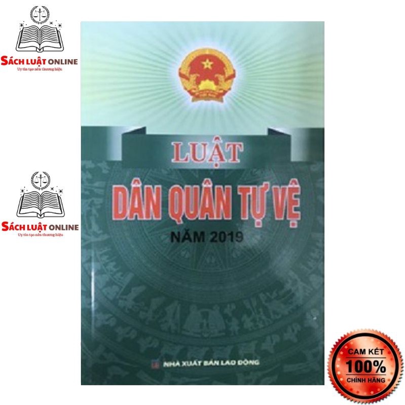 Sách - Luật dân quân tự vệ (NXB Lao động)