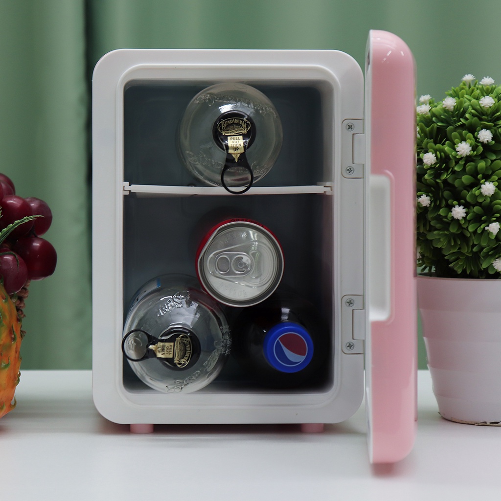 Tủ Lạnh Mini Du Lịch 4L 12V AC / DC Tiện Lợi