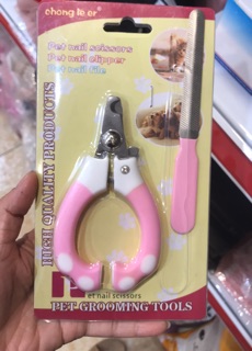 Kìm cắt móng kèm dũa chó mèo