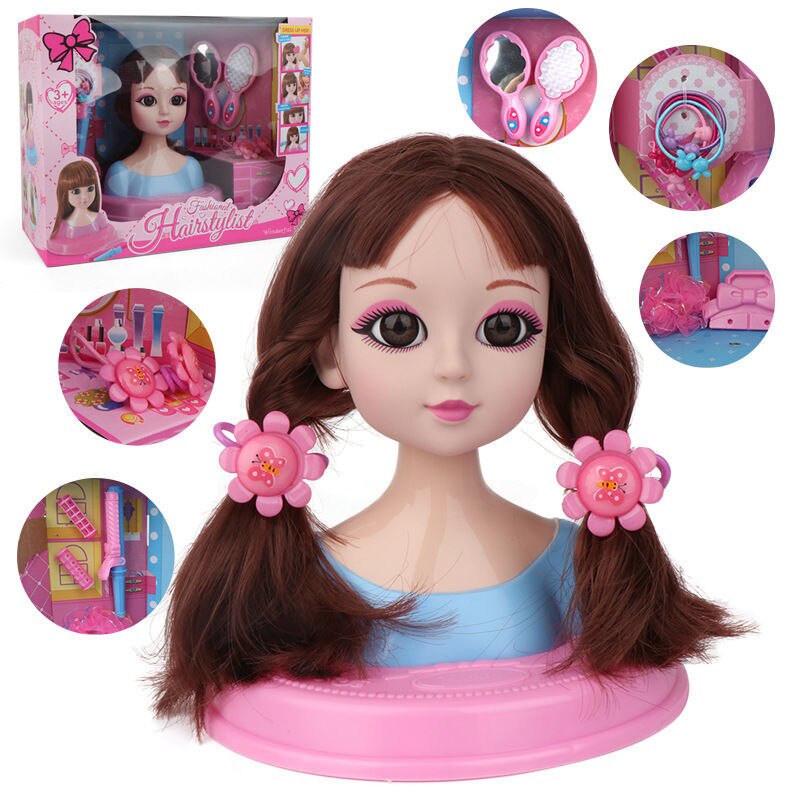 Bộ Đồ Chơi Búp Bê Barbie Xinh Xắn Cho Bé Gái
