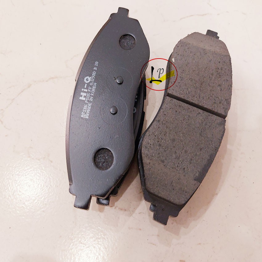 Má phanh trước xe Gentra aveo spark m300 hàng Hiq| hàn quốc - bền - không kêu|lienphuong79