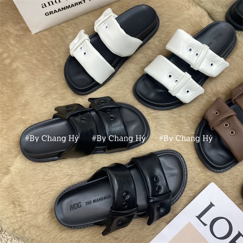 Dép 2 quai da by ChanghyDay ✌️
