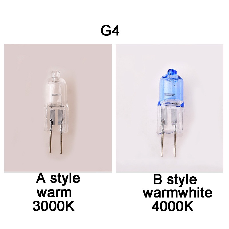 Set 5 Bóng Đèn Halogen G4 G5.3 G9 Độ Sáng Cao Tiện Dụng