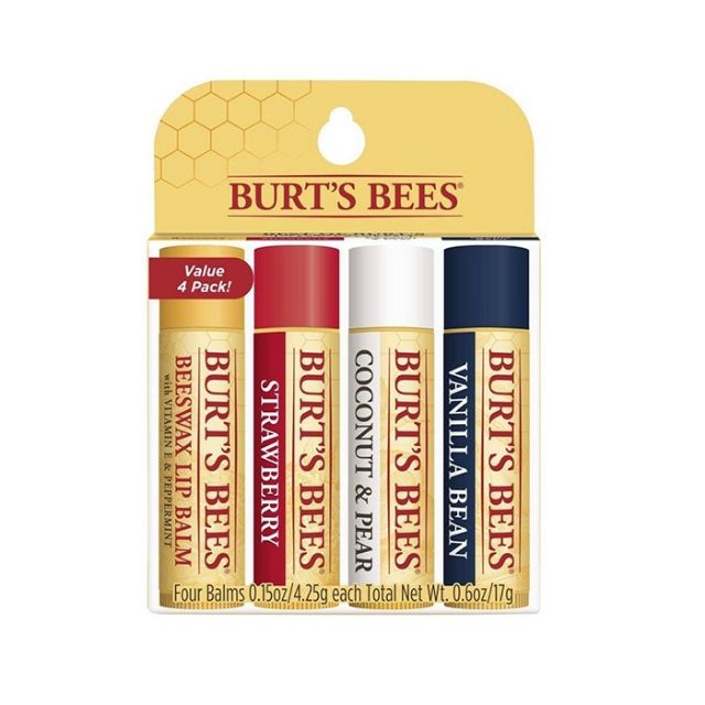 [BILL MỸ] Son dưỡng môi Burt's Bees Moisturing Lip Balm 100 % Natural 4.25g