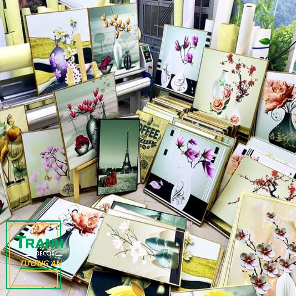 Tranh treo tường decor tráng gương cao cấp Tường An, tranh trang trí phòng khách, phòng ngủ, cầu thang, phòng cho bé
