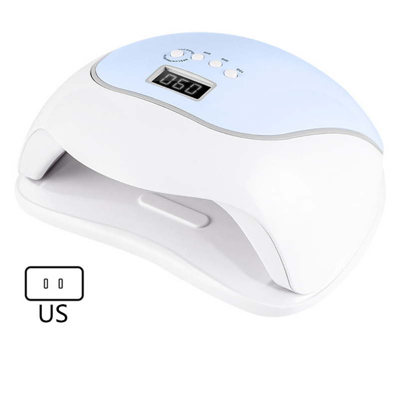 Máy Sấy Khô Móng Tay Bằng Tia UV 120W Kèm 4 Đèn Hẹn Giờ Chuyên Dụng