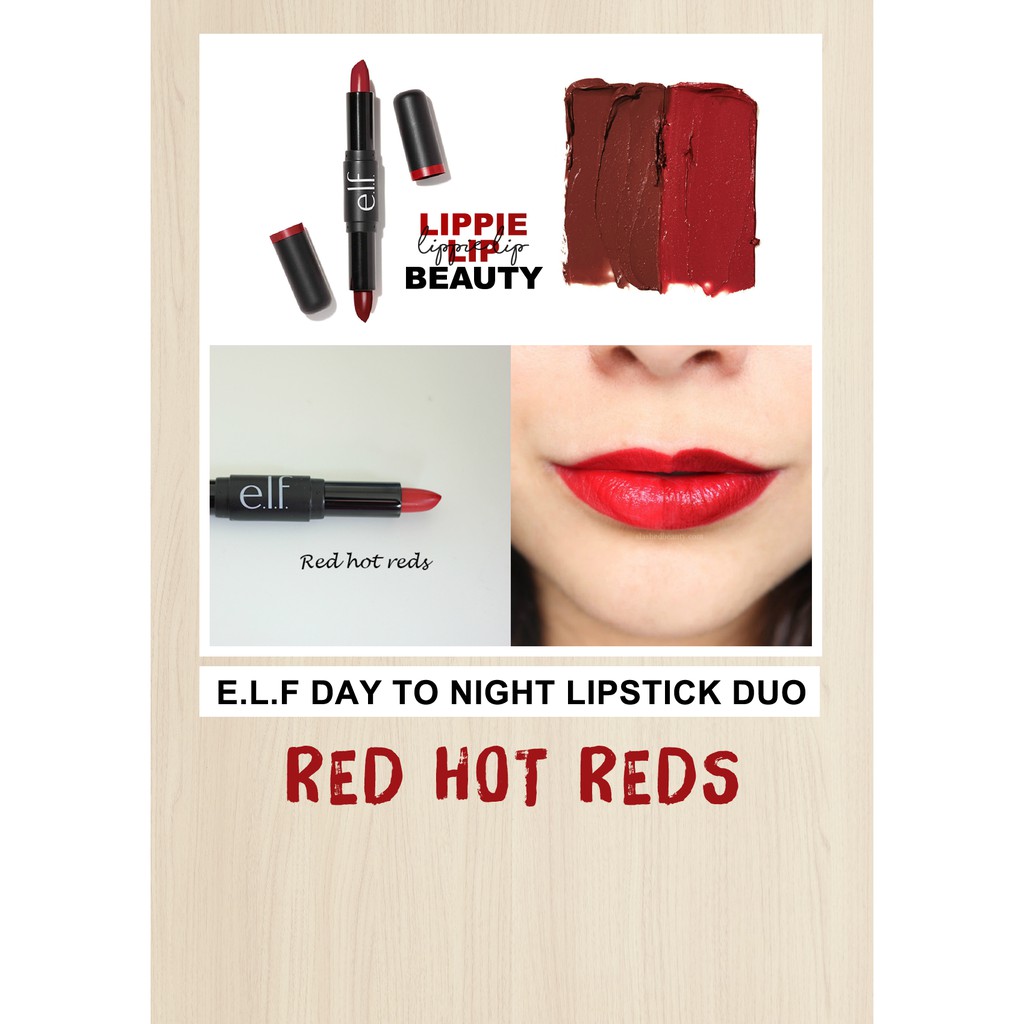 Son thỏi 2 đầu ELF Day to Night Lipstick Duo