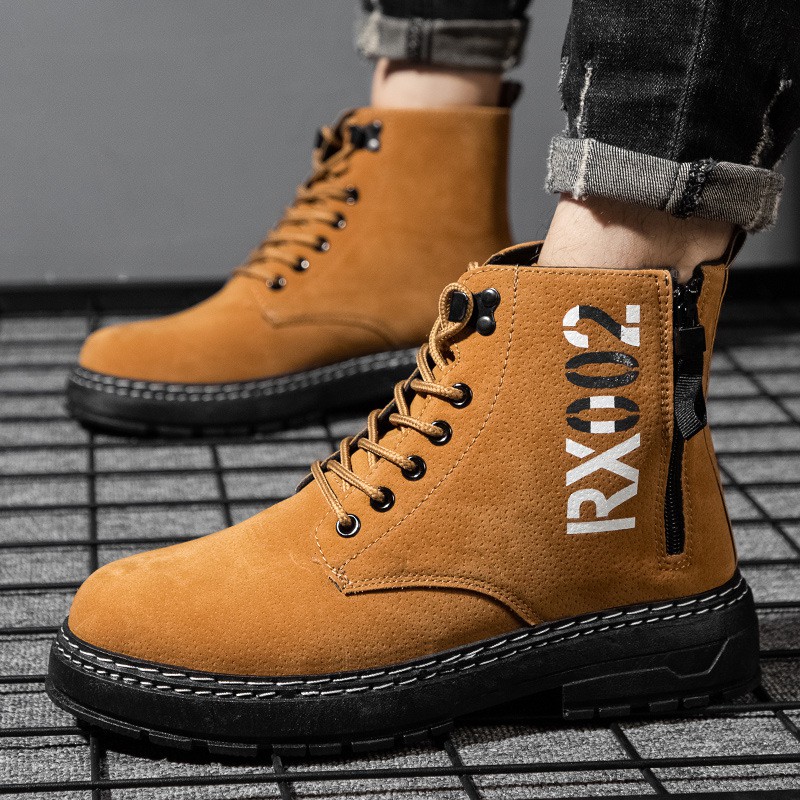 Giày Boot Martin Cổ Cao Phong Cách Anh Quốc Mới 2021 Cho Nam | BigBuy360 - bigbuy360.vn