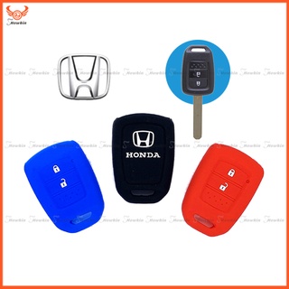Vỏ Silicone Bảo Vệ Chìa Khóa Điều Khiển Từ Xa Cho Xe Hơi Honda Jazz HRV BRV