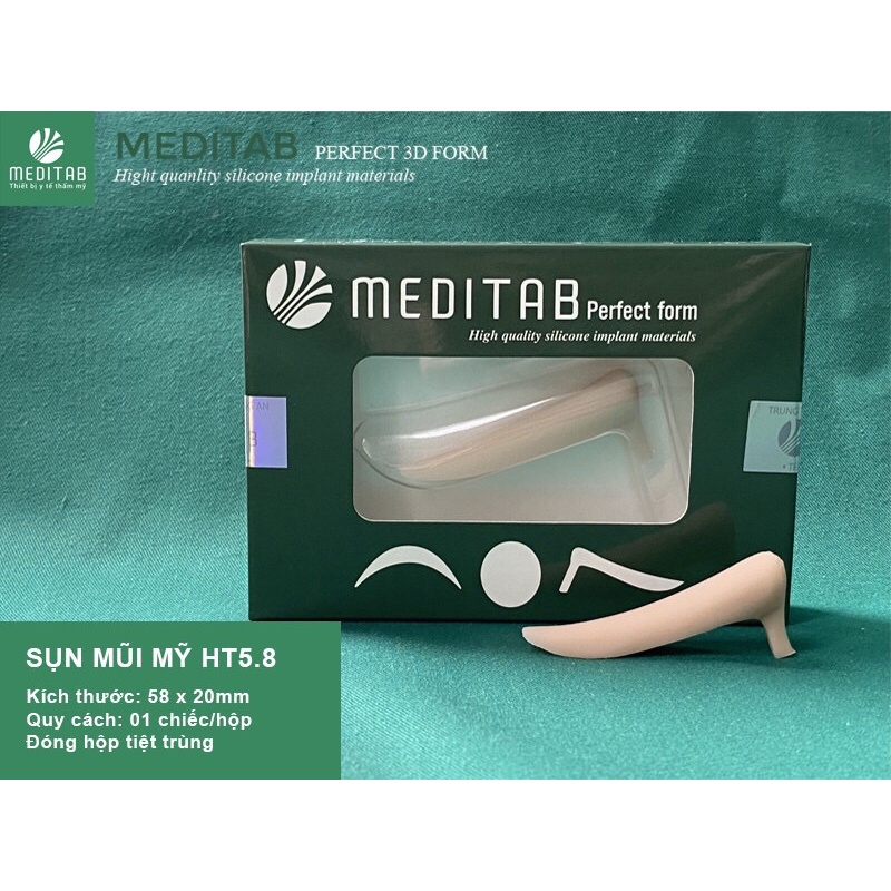 SỤN NÂNG MŨI ĐỘC QUYỀN MEDITAB HT5.8 USA