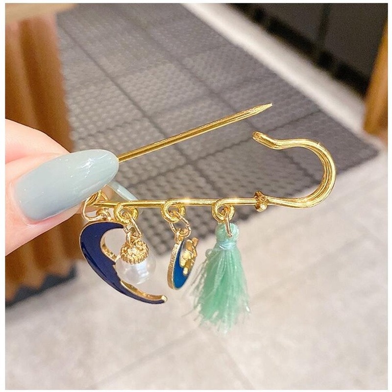 Ghim Cài Áo Họa Tiết Hoạt Hình Phong Cách Nhật Bản Xinh Xắn